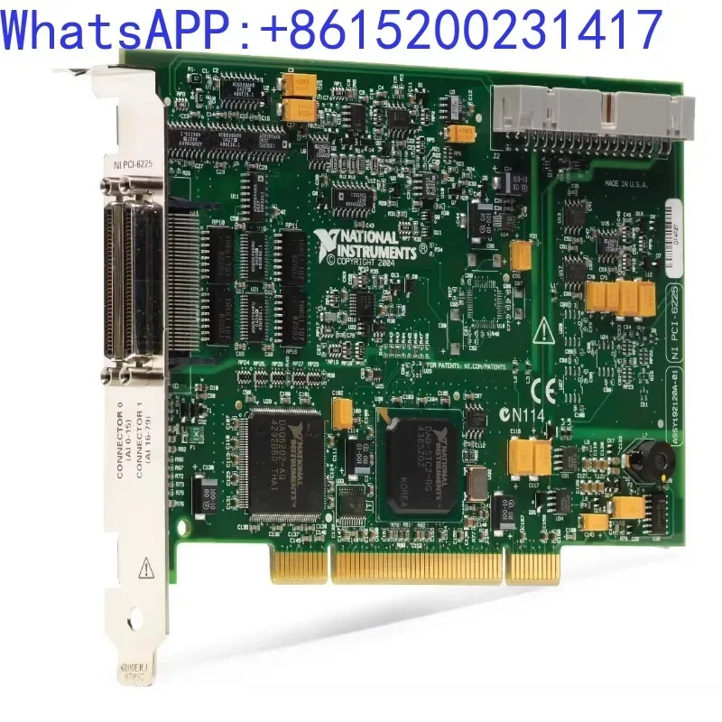 

Карта сбора данных NI PCI-6225 779295 -01 карта с 80 аналоговыми входами