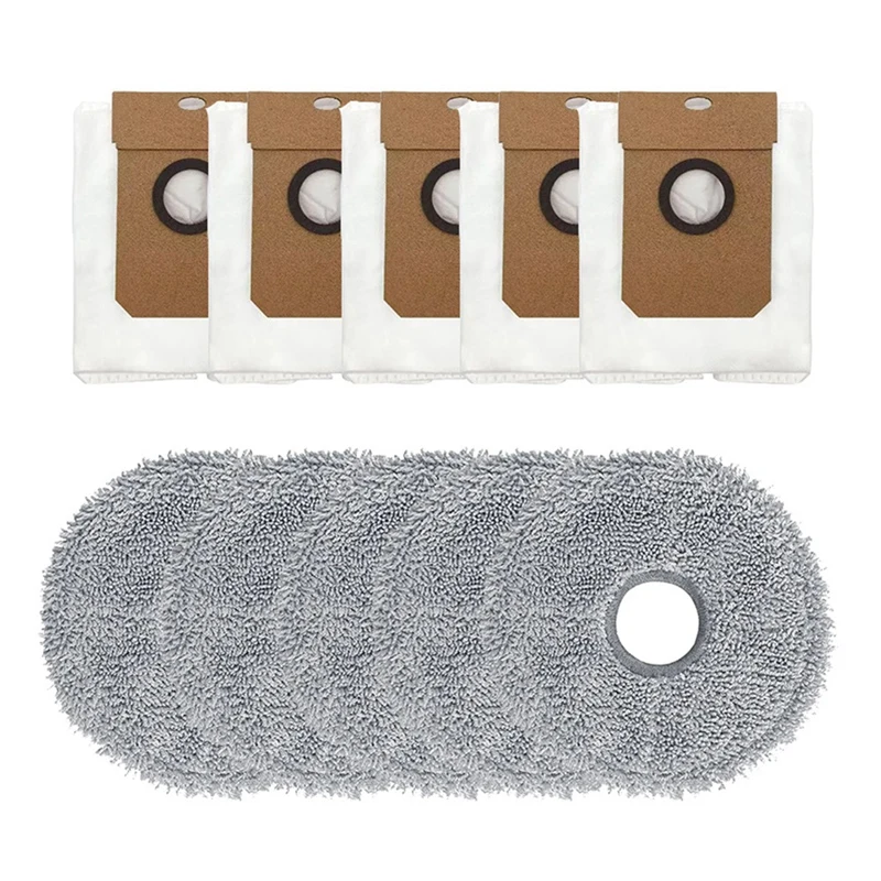 Kantong debu kain pel lap untuk Cecotec Conga 11090 Robot penyapu penyedot debu suku cadang pembersih rumah tangga Accessories-A58E