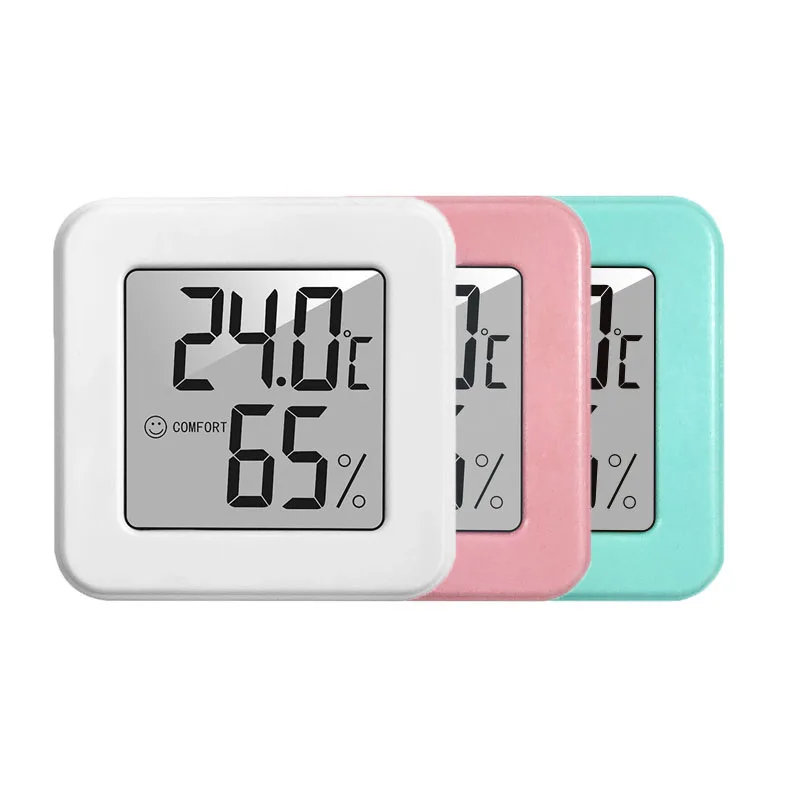 Mini Innenthermometer LCD Digital Temperatur Raumhygrometer Messgerät Sensor Luftfeuchtigkeitsmesser Innenthermometer Temperatur