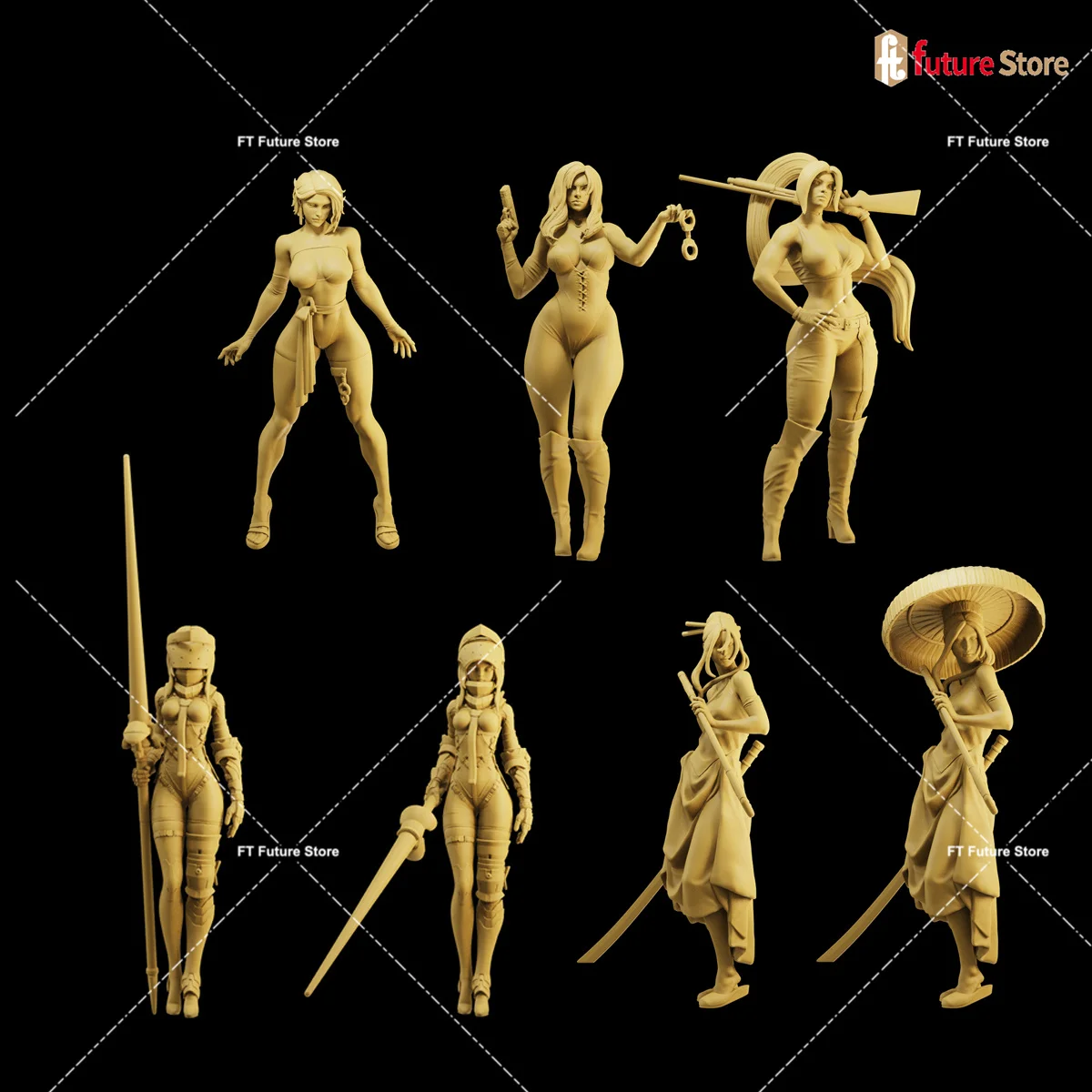 

Miniatures Figures 1/64 1/43 1/35 Chivalrous Female Knight Mini Doll Model Figurine Scene Mini Doll Prop Display