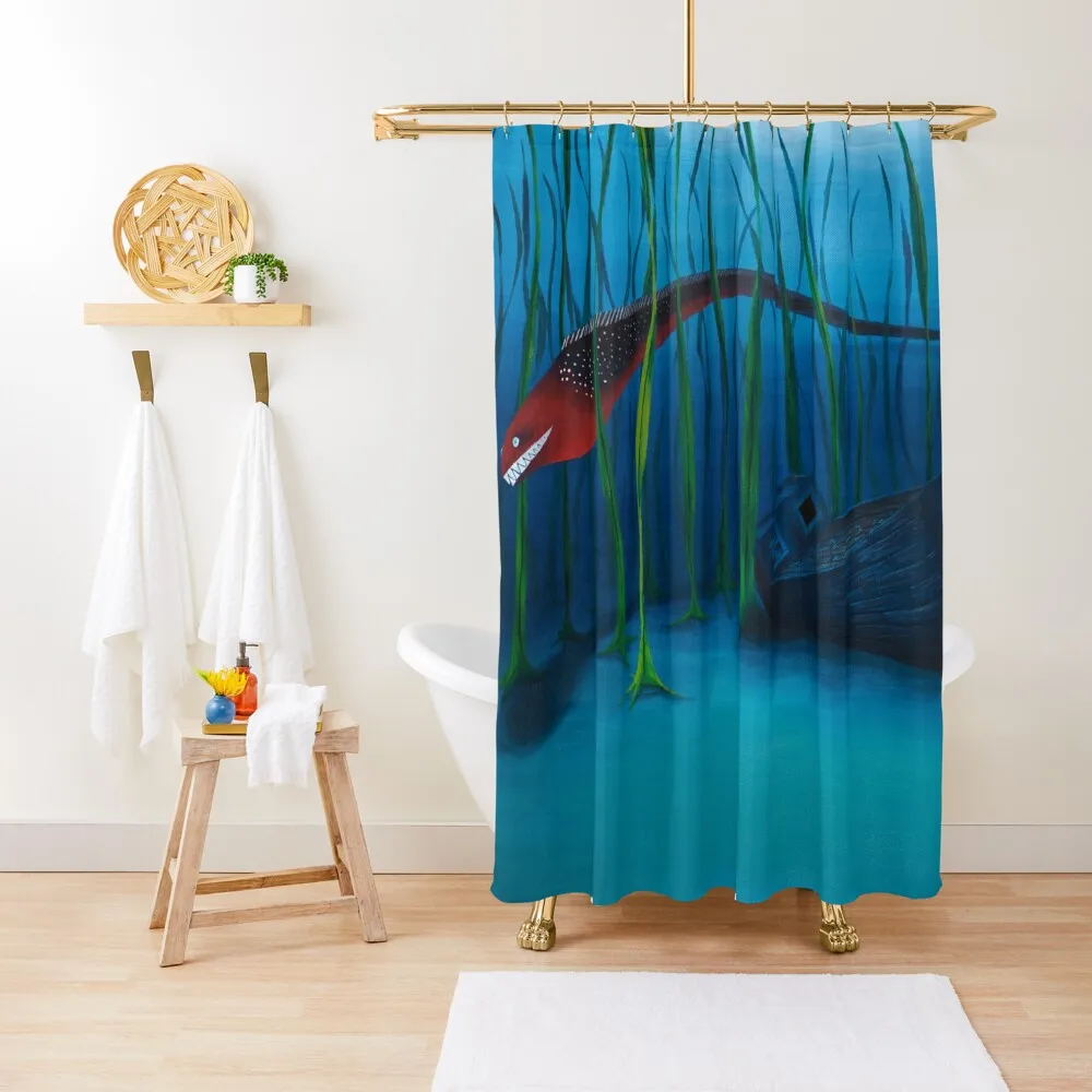 

Come Out To Play Shower Curtain Waterproof Fabric Bathroom Funny Shower Waterproof Shower And Anti-Mold Curtain