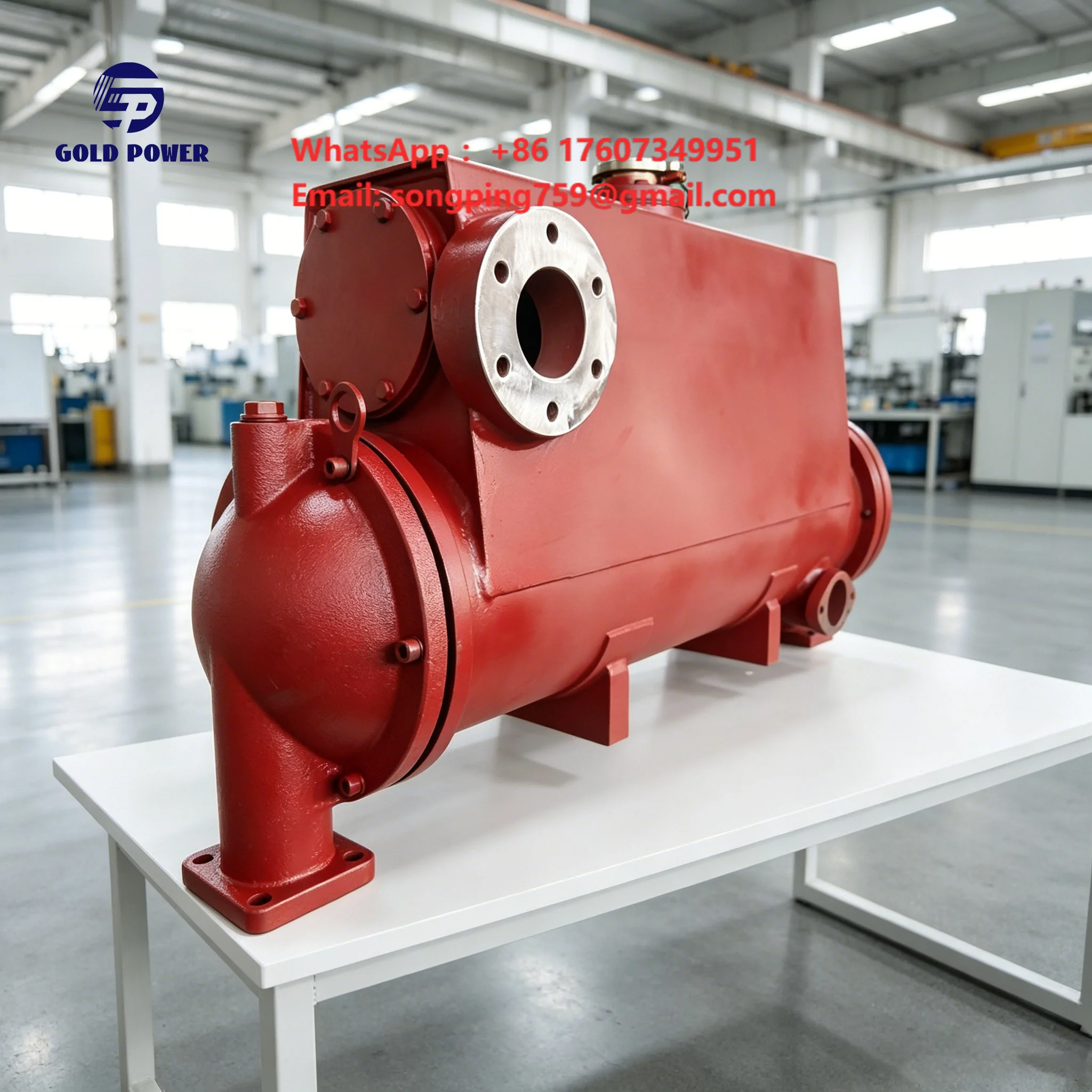 High Efficiency Corrosion Resistant Shell and Tube Boat Diesel Engine Cooling System Marine Heat Exchanger