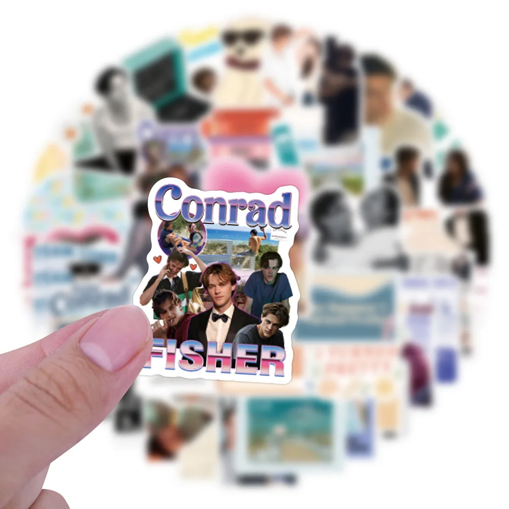 

55PCS The Summer I Turned Pretty Classic TV Series Graffiti Stickers Personalized Creative DIY Guitar Suitcase Decal Stickers