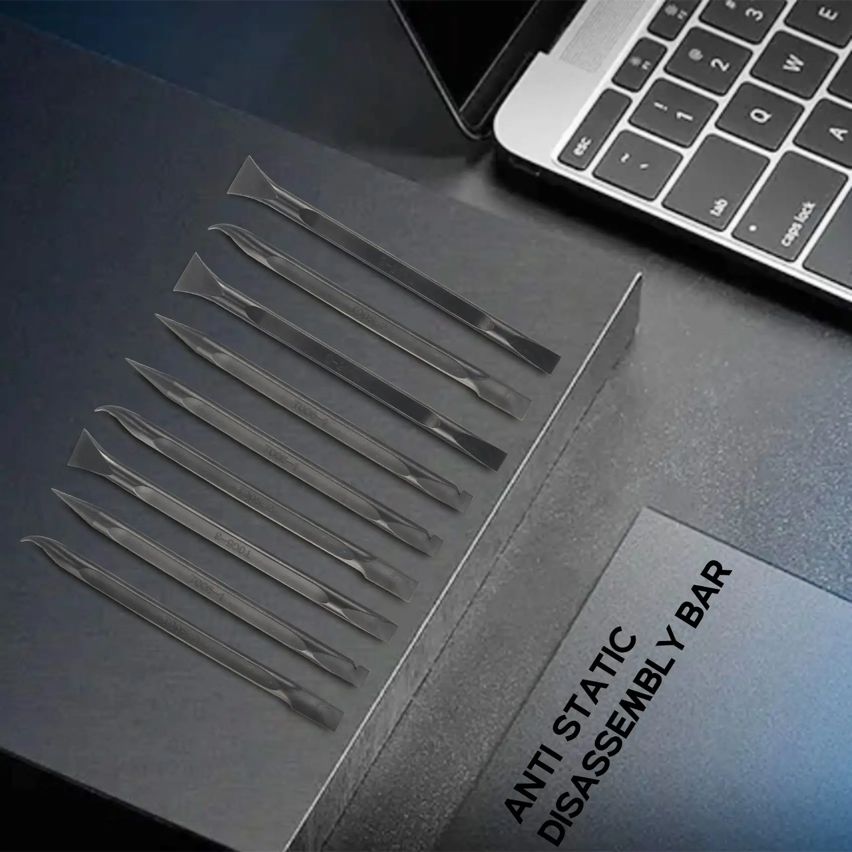 RYOST 9 Pcs Plastic Scraper Tool Scratch Free Plastic Scraper Cleaning Pen Shaped Scraper Tool Multipurpose Label Scraper