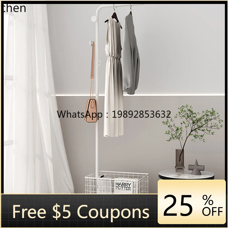 

removable hanger bedroom home door corner coat rack pulley porch rack