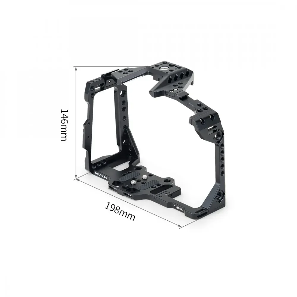 Nitze T-B01A Cage for For Blackmagic BMPCC 6K Pro shooting kit NITZE Full DSLR Cage for BMPCC 6K PRO Camera Cage Rig DIY Rig