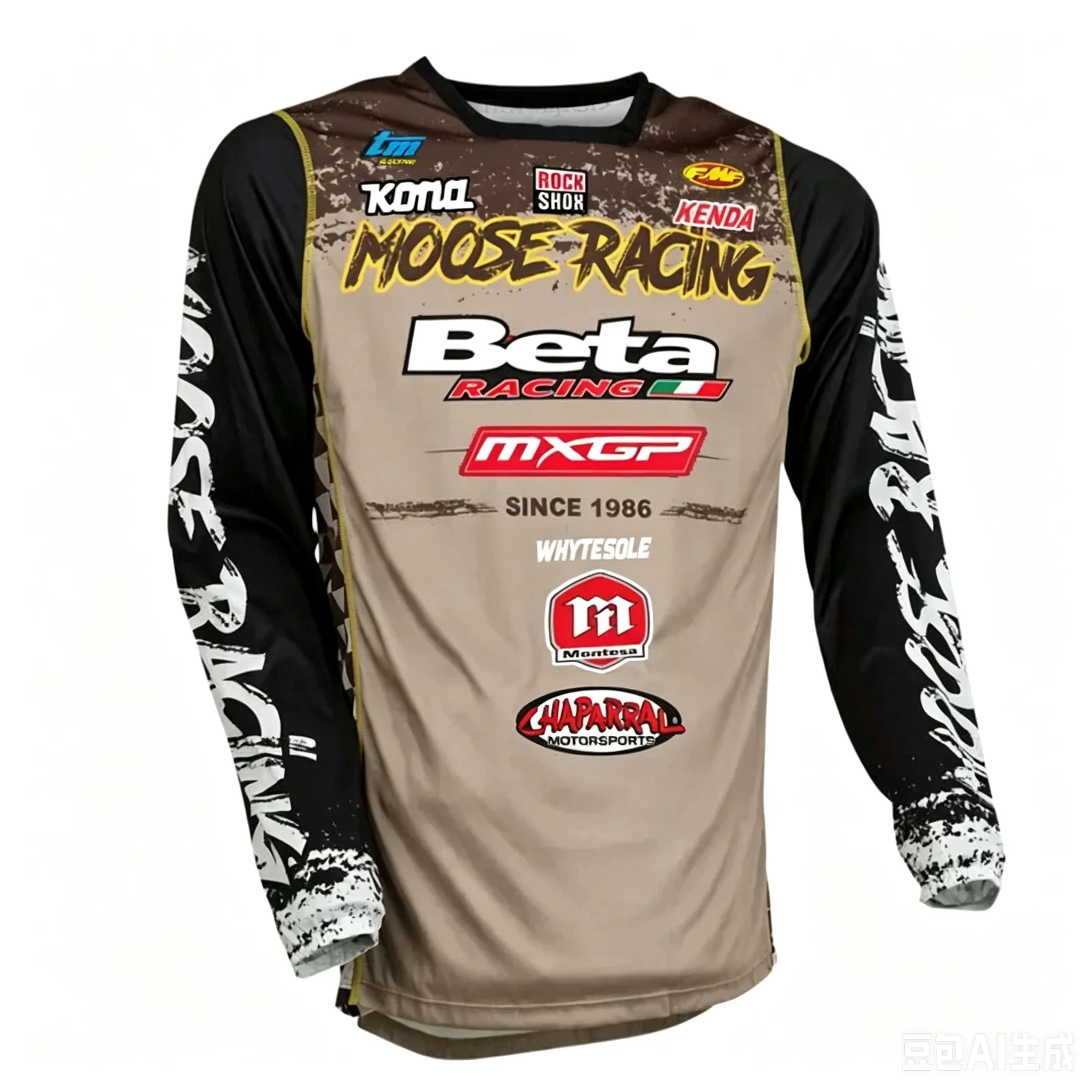 2026 Vintage Motorrad  Motorcycle Long Sleeve T-shirt White Black Red Blue Stripe Racing Jersey Quick Dry Outdoor Sport Shirt