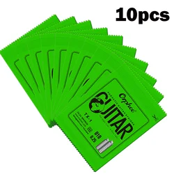 10Pcs Orphee Single Strings For Acoustic Guitar 1st E-String(.010)  Replacement Steel Guitars Strings Beginners Accessories