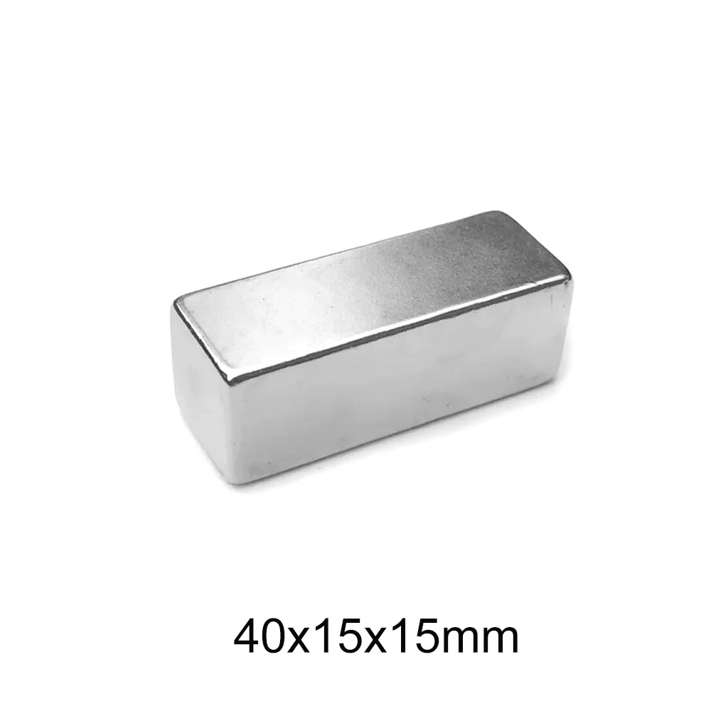 40x15x15 Strong Quadrate Magnet 40mm*15mm*15mm Powerful  Magnet 40x15x15mm For Home Refrigerators, Offices DIY 40*15*15