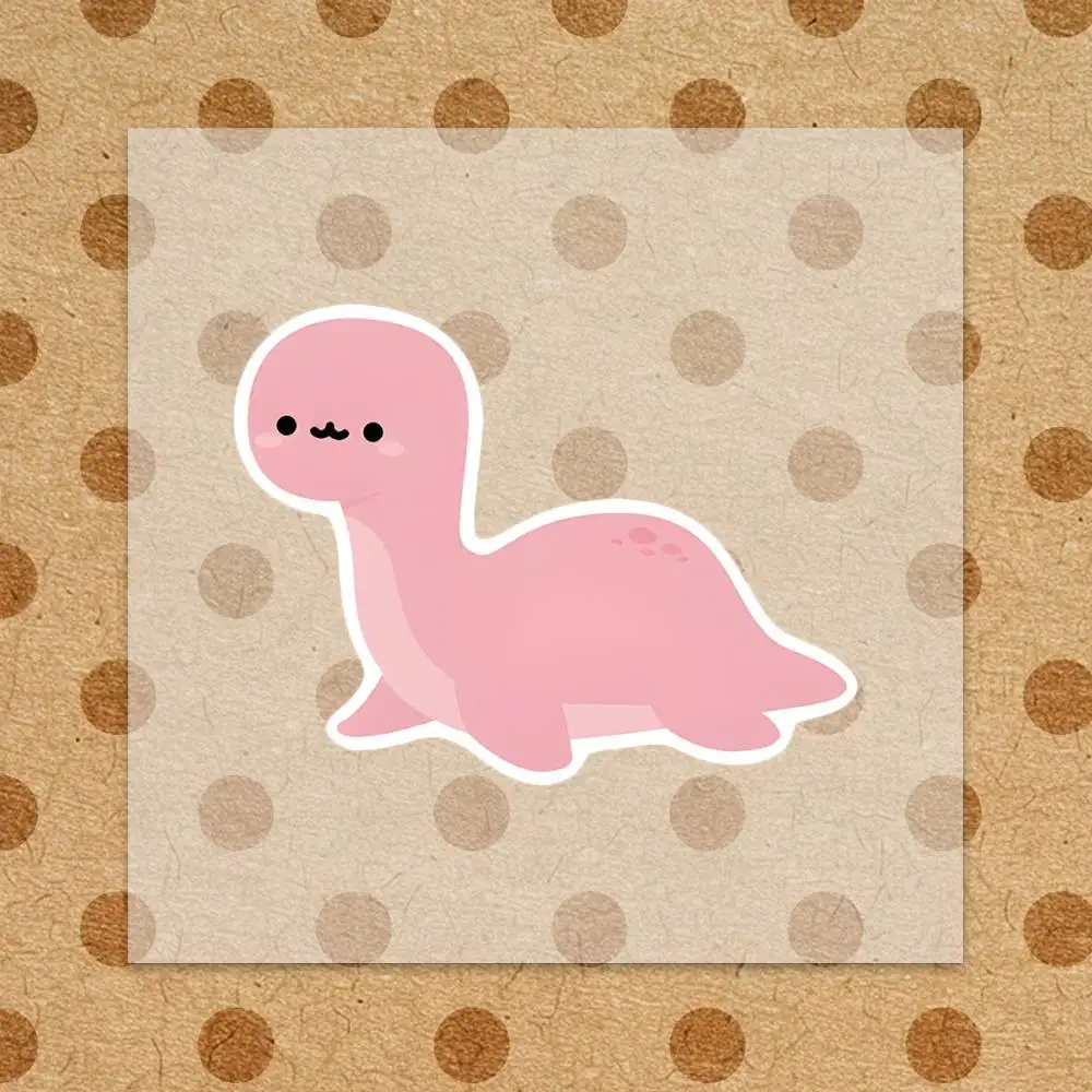 Brontosaurus Harmonica Waterproof stickers for decorating car windows motorcycles and computers.