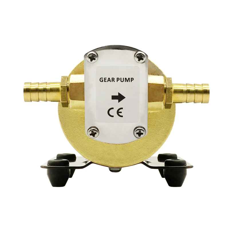 12V Self-priming Hydraulic Gear Pump 12LPM Diesel Transfer Pump   Pare Soleil De Voiture