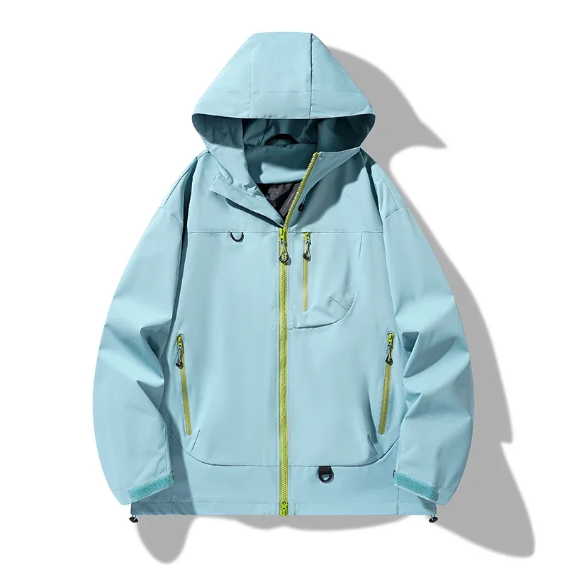

Gorasio Men Jackets Men's Work Clothes Spring Autumn Windproof Waterproof Jackets Men's Mountaineering Suit Trendy Couple Jacket
