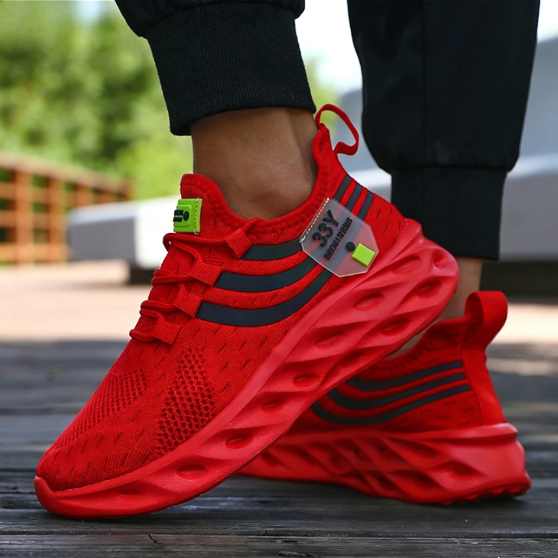 

Повседневные спортивные кроссовки для мужчин, легкая повседневная спортивная обувь, удобные спортивные нескользящие кроссовки, уличные Tenis Para Hombre