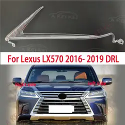 Fit For Lexus LX570 2016 2017 2018 2019  Car Headlight DRL Light Guide Plate Daytime Running LED Light Tube Bar
