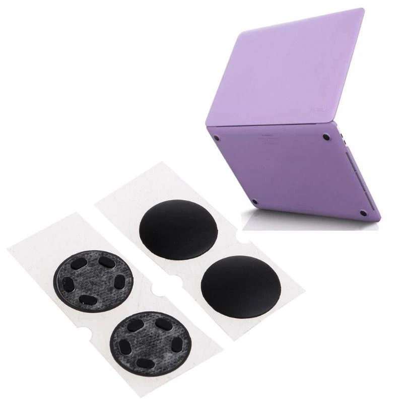 F68C 4PCS Notebbook Rubber Foot Pad для сетчатки 13 "15" A1706 A1707 A1708 Skidpronation Leats Base Base Base