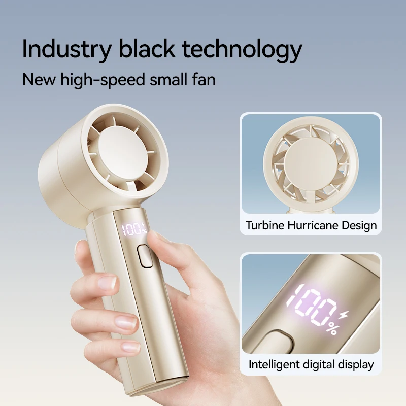 #Suitable ForWholesale 3000mAh Small Handy Fan Mini Electric Portable Rechargeable Battery Foldable Pocket Handheld Fan