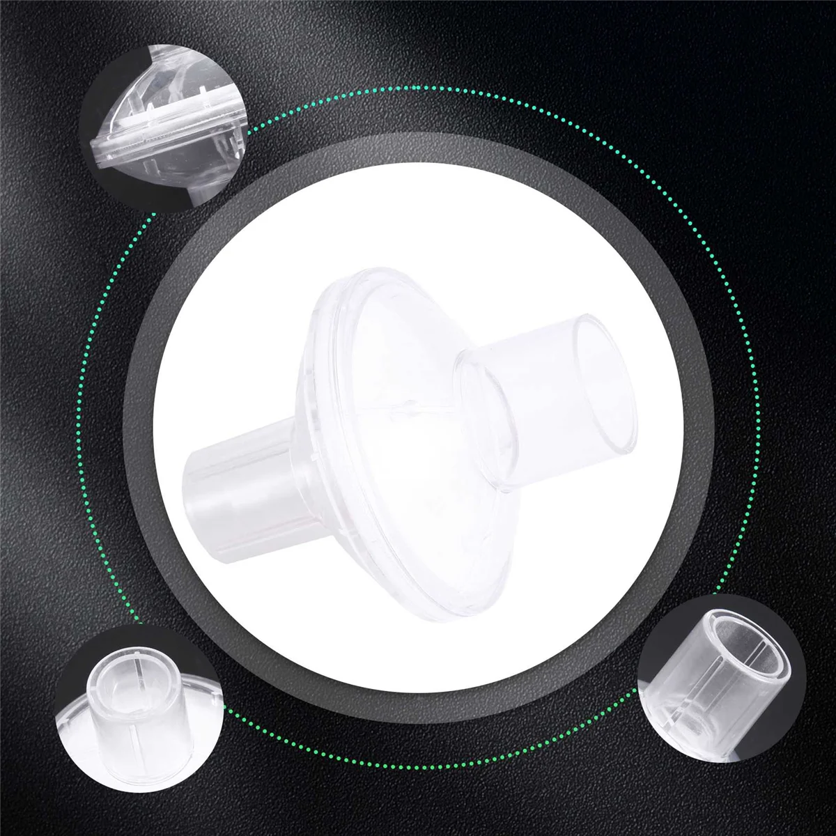 

Filter for Breathing Mask Sleep Apnea Snoring CPAP Bacterial Viral Tube Hose Machine AccessoriesJAS