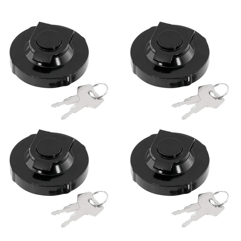 4X Excavator Fuel Tank Cap With 8 Keys For Takeuchi Excavator Track Loader Excavator Accessories 15521-00500