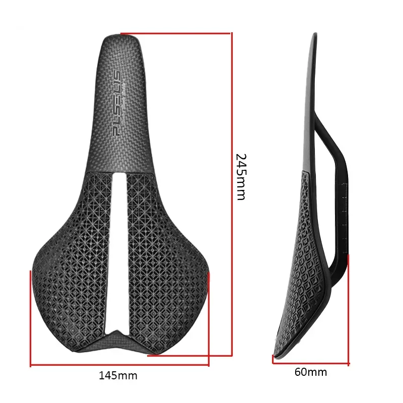 3D Printed Saddle Bicycles mtb Bike Saddle Ultra-Light 130g Hollow Honeycomb Cushion Comfortable Seat for MTB/Road Bike Parts