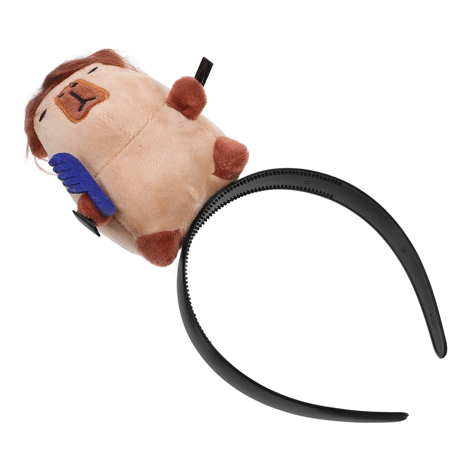 

Capybara Headband Cartoon Hairband Party Accessory Toddler Coffee Fabric Comfortable Wear Stage Performance Gift Idea Hair