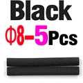 Black 8mm 5pcs