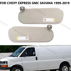 Car Sun Visor For Chevy Express GMC Savana 1999 2000-2017 2018 2019 Beige Sunshade Panel Interior Sun Shades 84054695 84054688