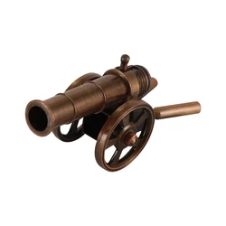 Creative Decoration Pure Brass Feng Shui Cannon Model Luxury Home Decoration Crafts Figurines Gifts for Business and Friend