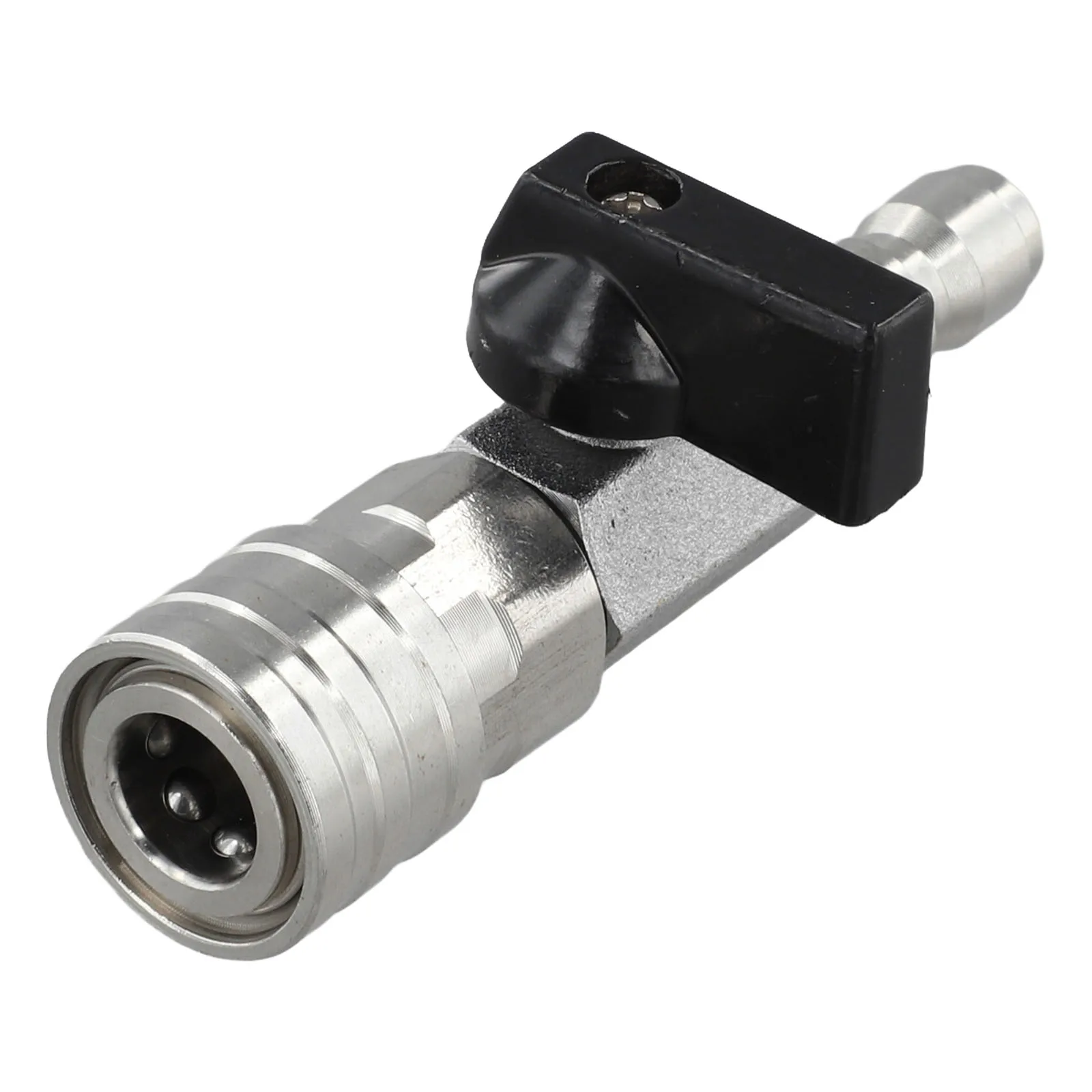 

Шаровой кран из нержавеющей стали 8,9 x 2,5 x 1 см: Простая установка, компактный дизайн, удобство использования