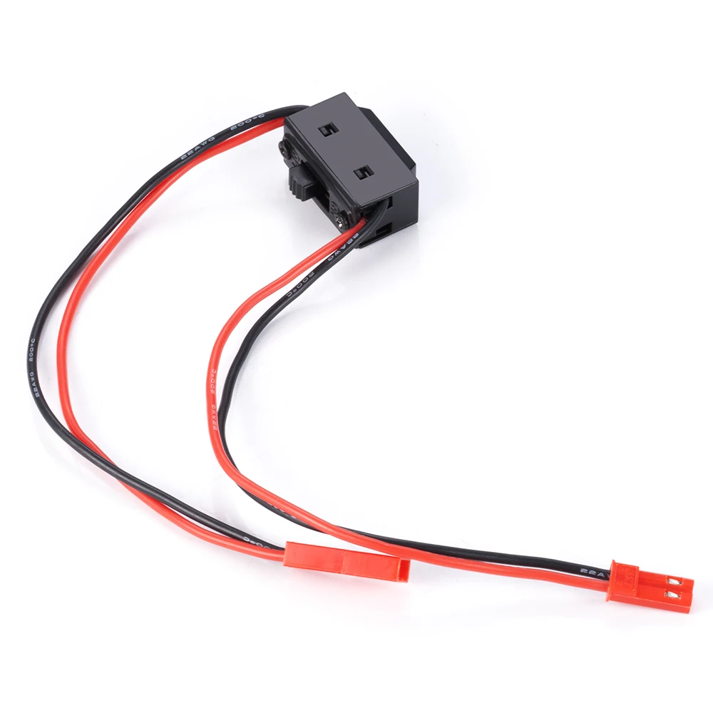 MIBIDAO JST/JR 1to1 1to2 RC Servo Cavo di Prolunga Filo con Interruttore per Modelli RC Auto Aerei Servo Parti