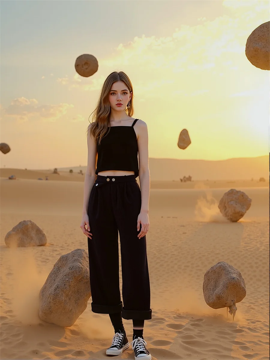 女性用パンツ オフィス ホワイト 秋 マット エレガントな質感 ハイウエスト ストレートレッグ レディース ワーク フォーマル ビジネス プロフェッショナル シック