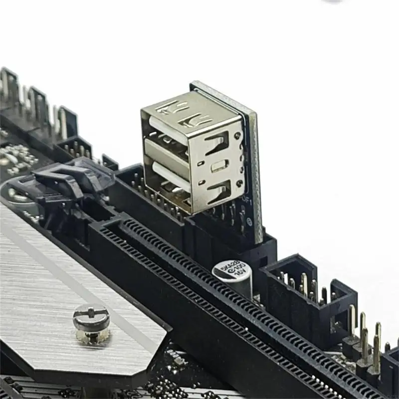 G6DD 9-контактный USB-конвертер USB 2.0 9-контактный женский двухслойный внутренний адаптер-ключ для настольного компьютера