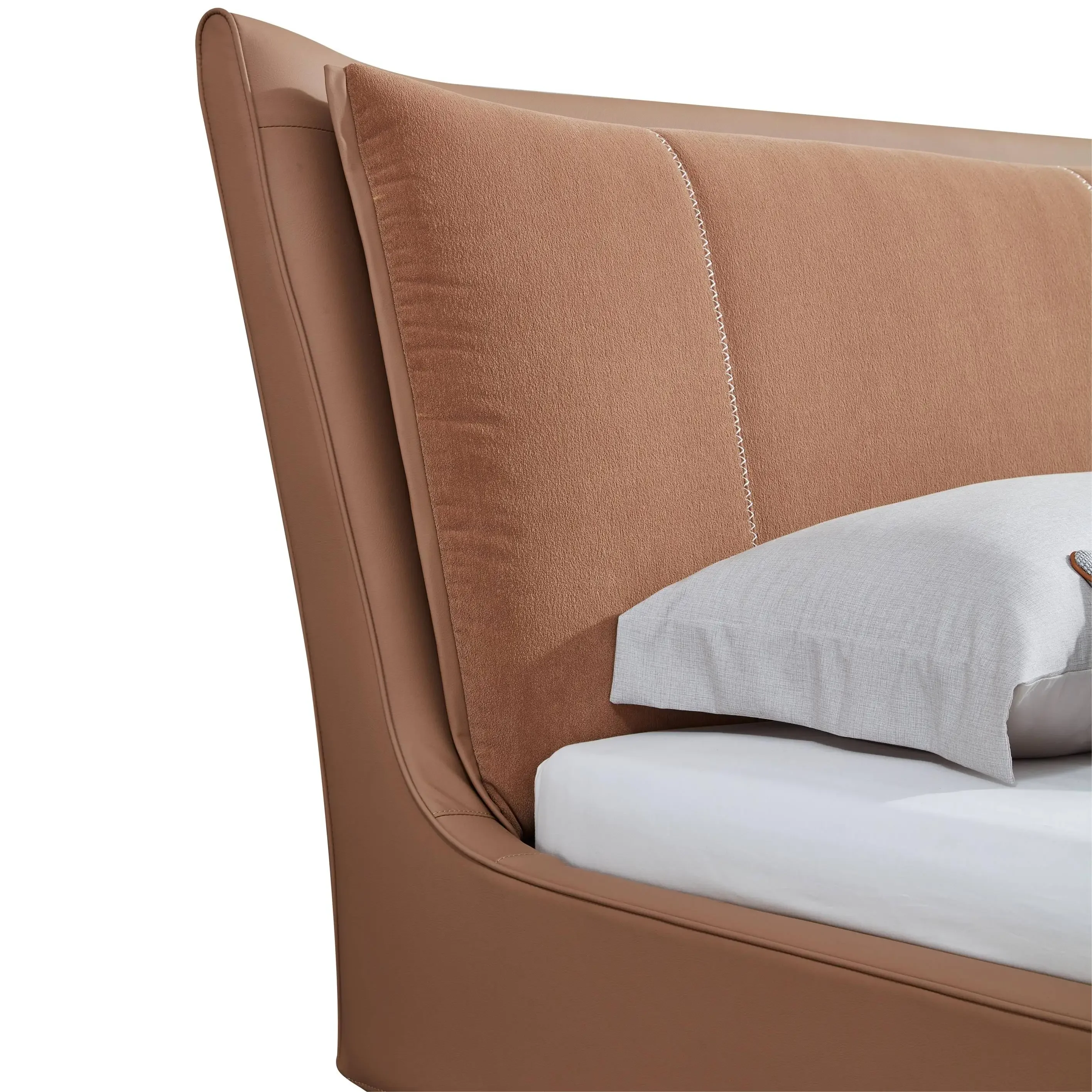 A king Size Bed Headboard  Soft Bed  Bed for Bedroom