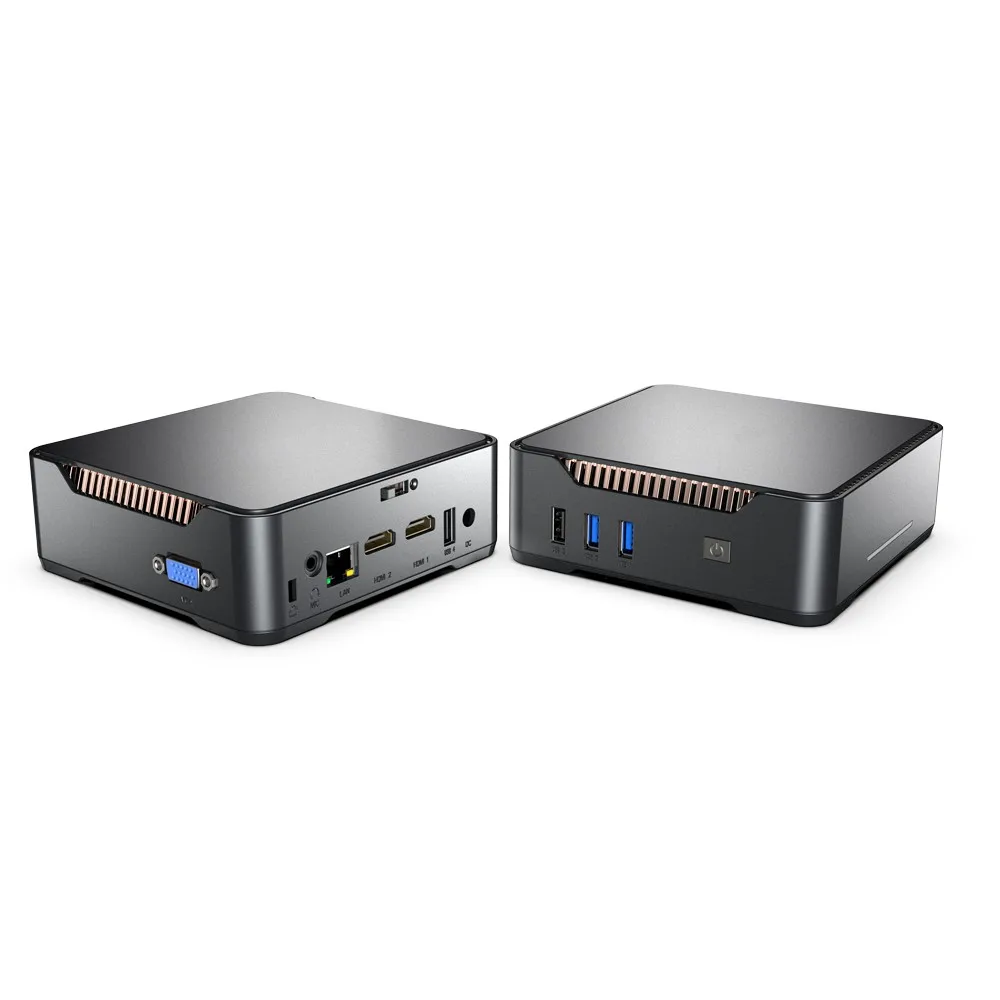 CYX Mini Office Computer GK3pro Mini Pcs N5105  8GB M.2 SATA 128GB/256GB Support 4K 60Hz Dual HD-MI LAN Mini PC for Business