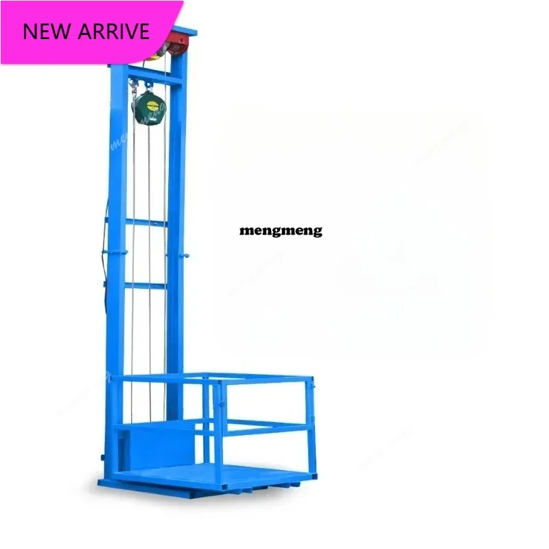 

Электрический грузовой подъемник M138 для дома, склада, фабрики, малая гидравлическая подъемная платформа, простой лифт-подъемник