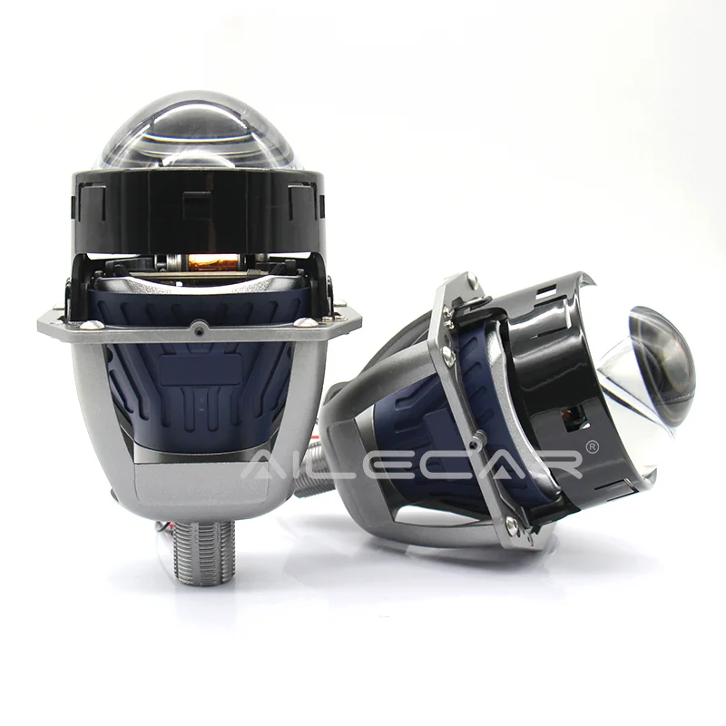 New AFS Bi-LED 3.0 Inch Auto Headlight Projector Lens 12V 50W 58W High Low Beam High Visibility LED Headlights