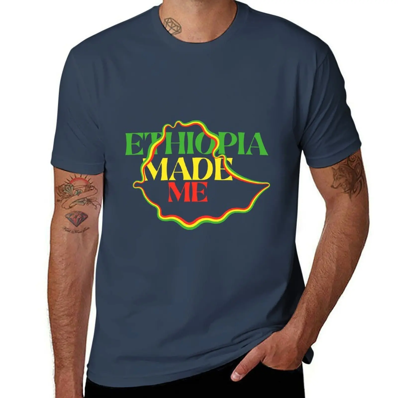 

Ethiopia made me T-Shirt essential t shirt t shirt for man T-Shirt