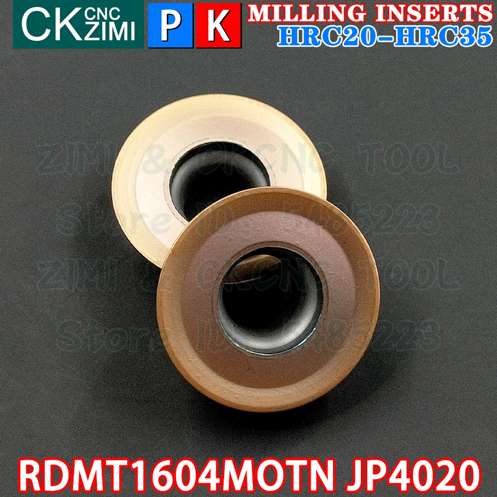 RDMT1604MOTN JP4020 RDMT 1604 MOTN JP4020 คาร์ไบด์เครื่องกัด Indexable มิลลิ่ง CNC เครื่องมือสำหรับสแตนเลส