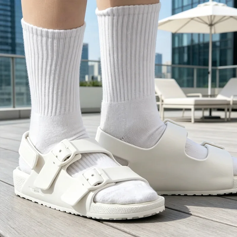 Skechers Women Sandals, Comfort Non-slip Summer Outdoor Casual Shoes 111597-WHT