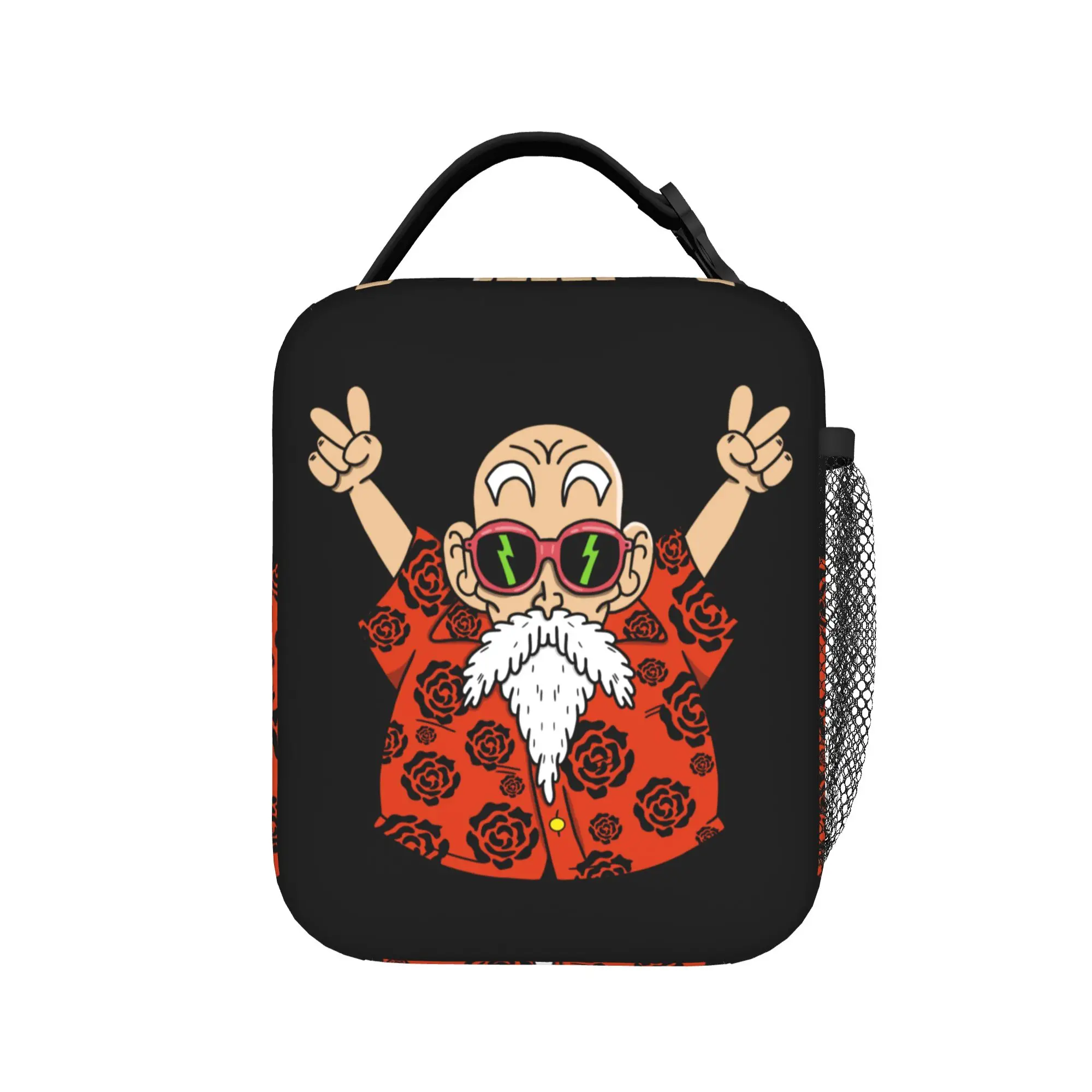 D-Dragon Ball Thermal Insulated Lunch Bags for School Japanese Anime Reusable Bento Box Thermal Cooler Lunch Box
