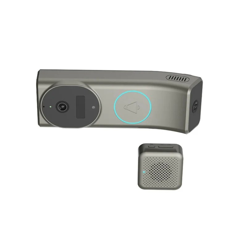 M13ksmart Doorbell Kit With Simulation Fake Camera Door Bell Camera Doorbell LED Flash For Homes Offices Stores