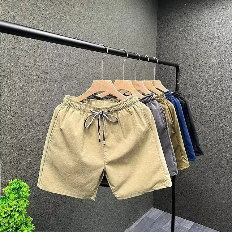 

Мужская летняя дышащая тренировочная футболка для бега длиной четверти, повседневная свободная посадка, молодежная энергетическая прямая футболка