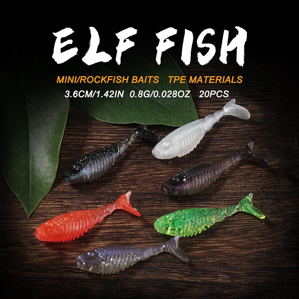Sunmile 20 pçs isca de pesca m - Fishing Lure Kit avaliação e preço