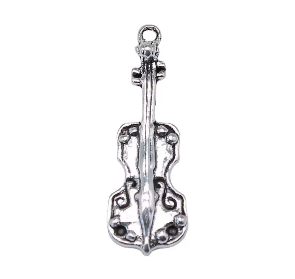 10pcs  32*11*4mm  Vintage music instrument pendants for handmade findings Zinc alloy metal  HWL2700