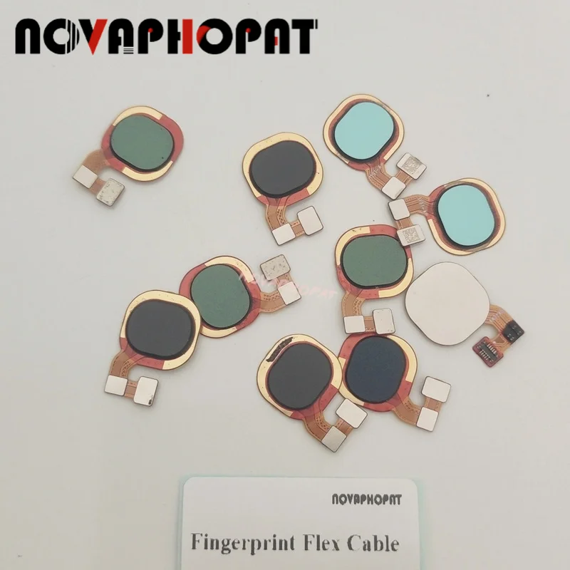 

For Tecno Spark 6 KE7 Fingerprint Scanner Touch ID Unlock Sensor Home Power Button Switch Key Flex Cable