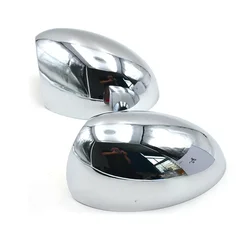 1 Pair Mirror Cover Rearview Cap For BMW Mini For Cooper R52 R50 R53 2001-2006 489120050 ABS Silver Car Accessories