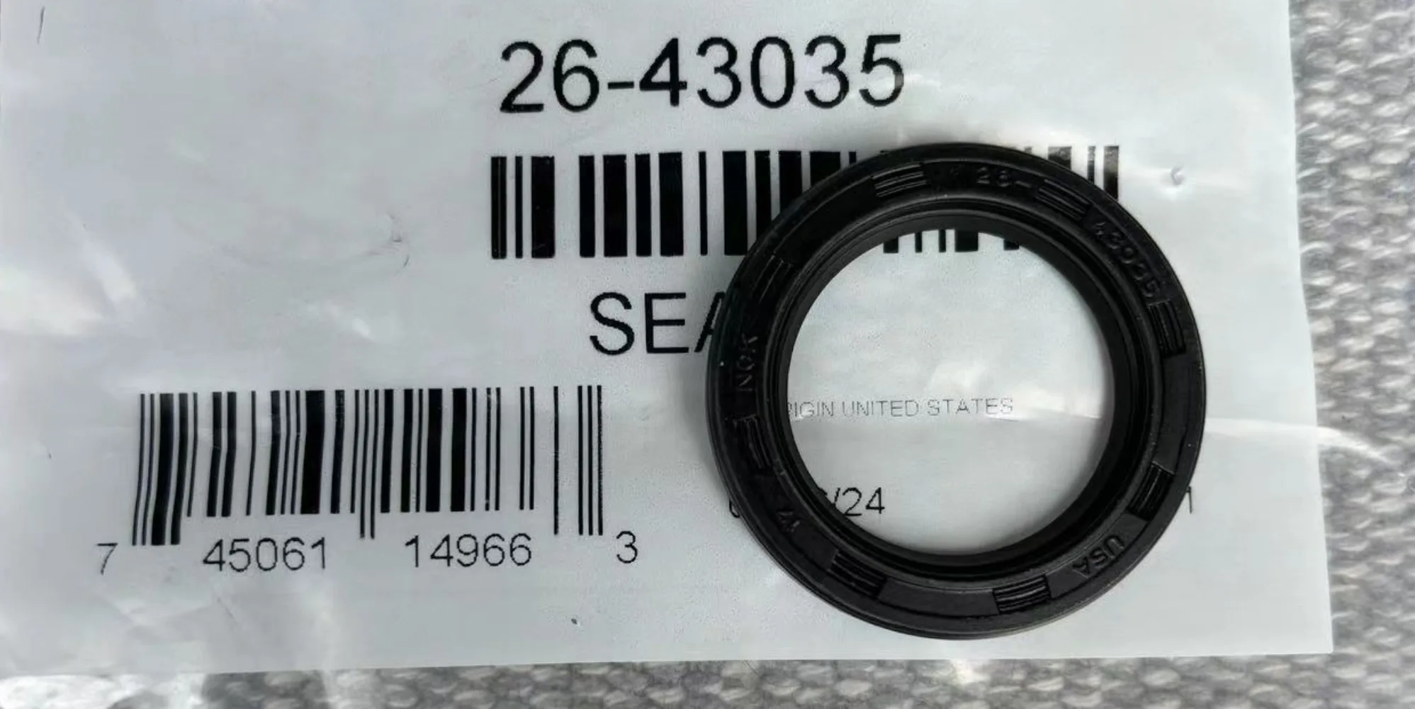 outboard drive shaft oil seal four punch 40-50-60 - 75-90-115