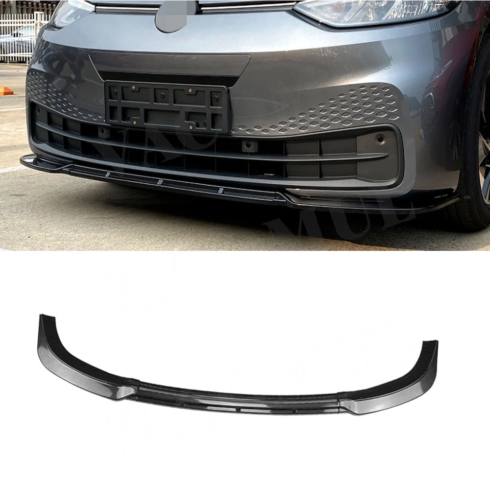 

VACOMUL For Volkswagen ID.3 2019-2022 Front Bumper Lip Spoiler Front Lip Chin Apron Diffuser Bodykit 3PCS Auto Para Accessories