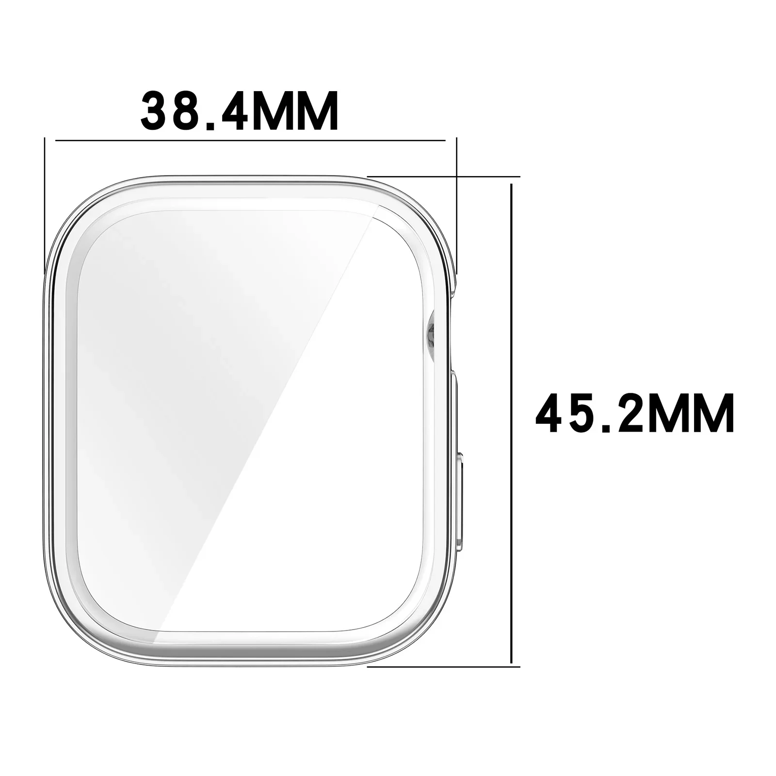 TPU-Schutzhülle für Huawei Watch Fit 3, vollständige Abdeckung, schützende Stoßstangenabdeckung für Huawei Fit 3, Displayschutzfolie, Zubehör