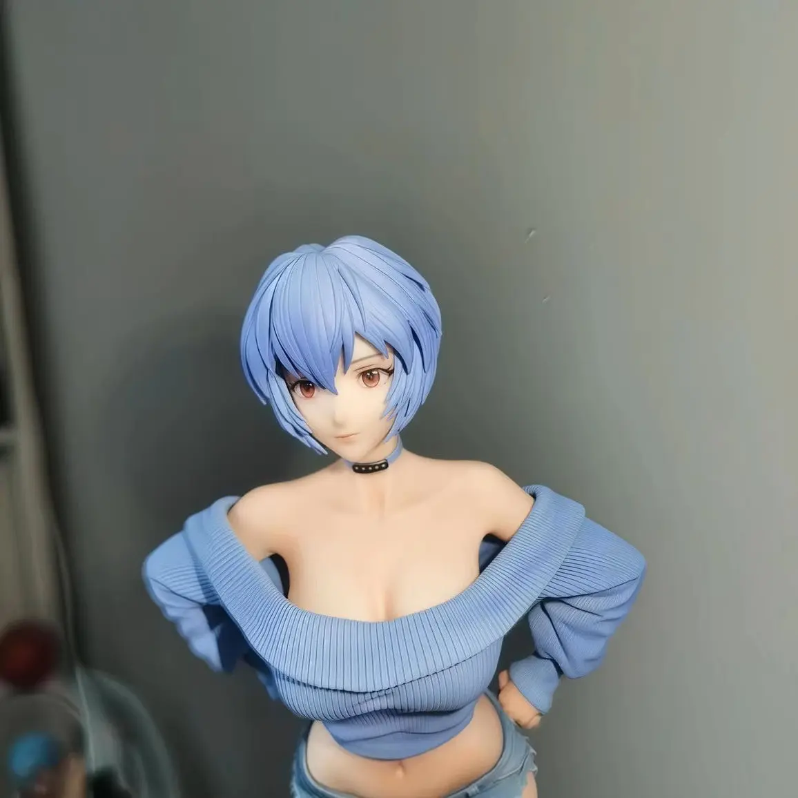 30CM NEON GENESIS EVANGELION Ayanami Rei Ver fille Figure dur pvc jouet jeu Statue adulte Collection Anime Action modèle poupée cadeau