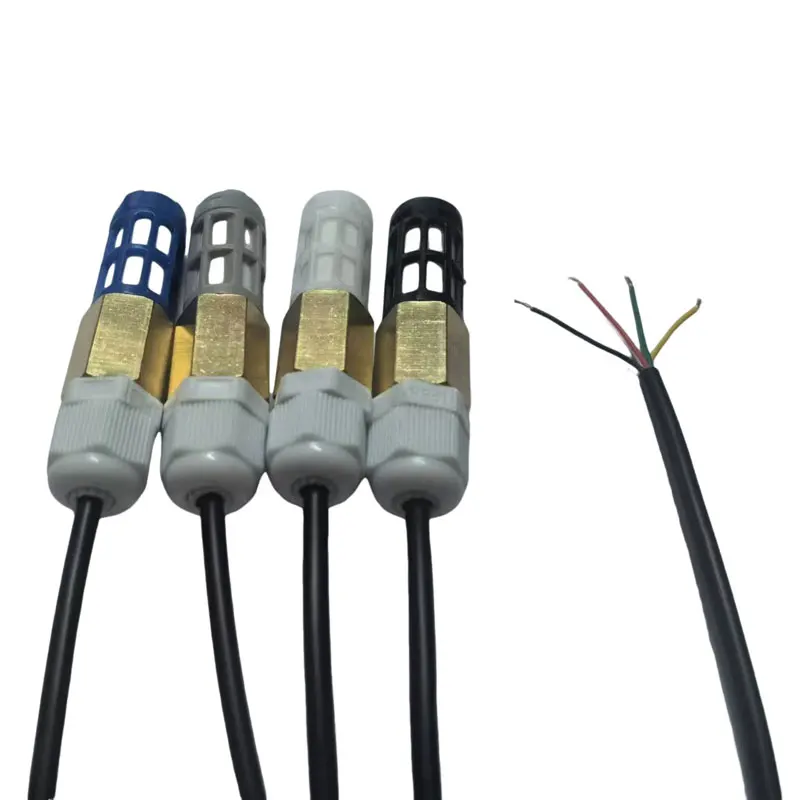 SHT40 SHT30 SHT20 21 SHT35 Temperature Humidity Sensor Module Probe Cable Waterproof Digital Capacitance Sensors 1M I2C Output